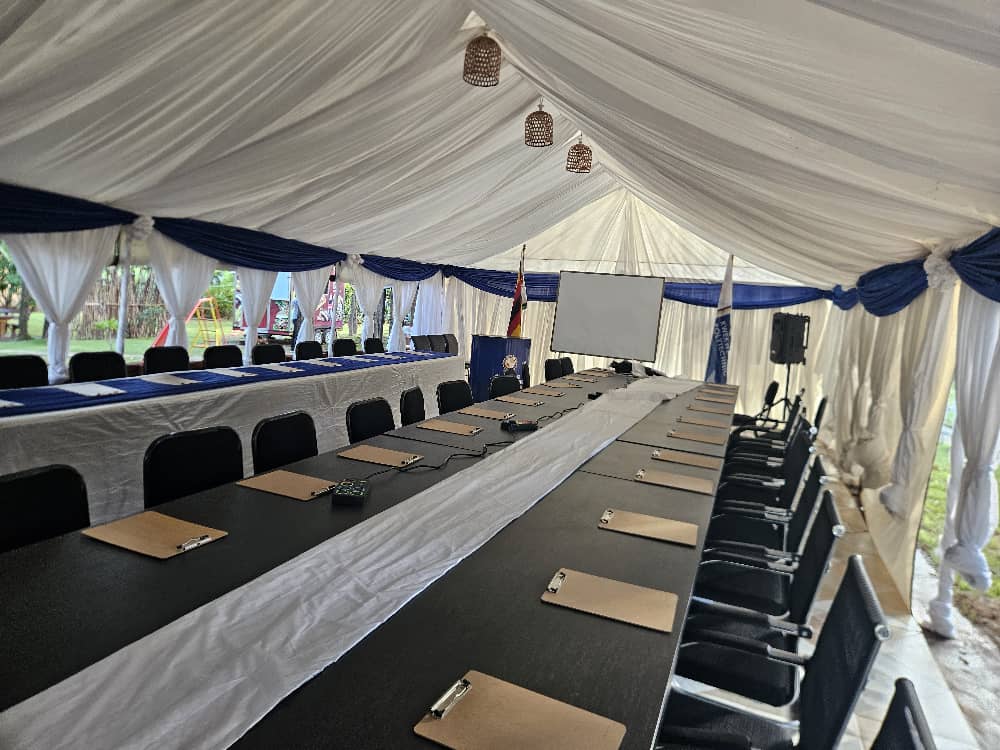 Conference marquee at PaGotwe Lodge