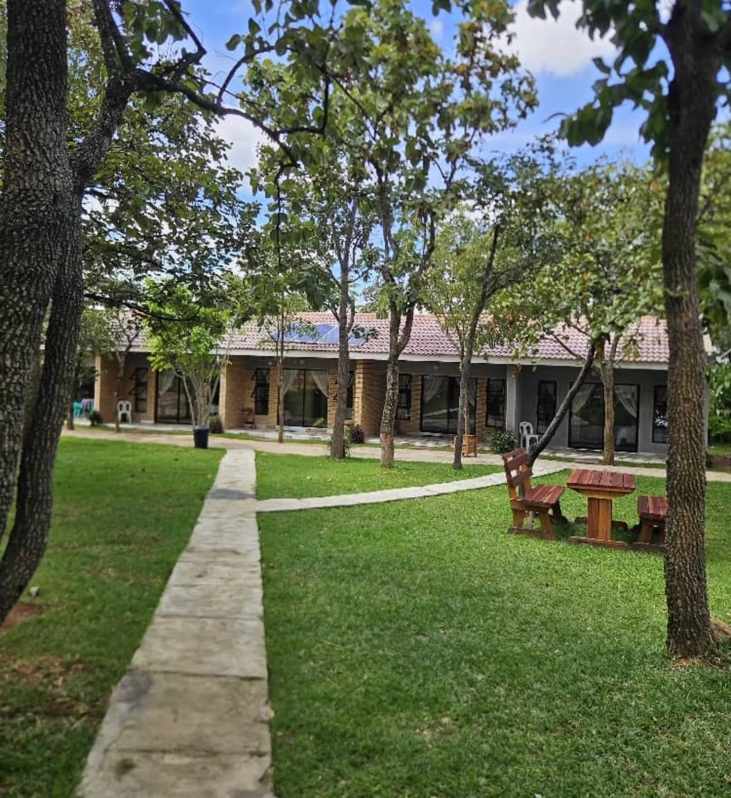 Pathway to the Standard Rooms