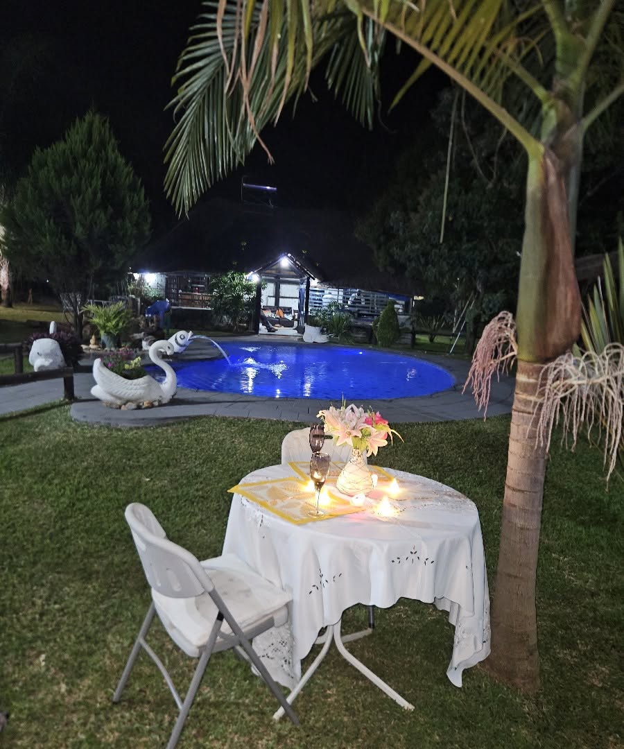 Poolside by Night